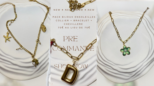 PACK BIJOUX ENSOLEILLÉS (Précommande)